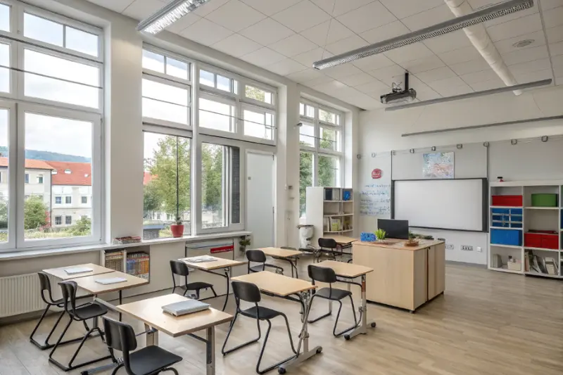 salle de classe modulaire