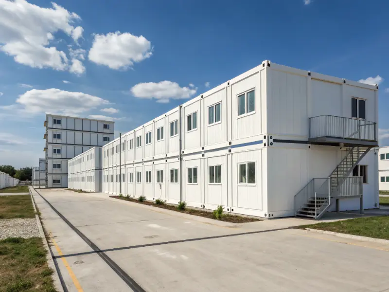 Base de vie modulaire